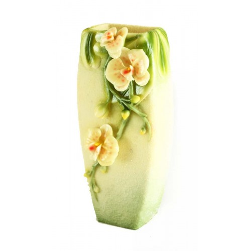 Ваза Elsa Плоская с цветами